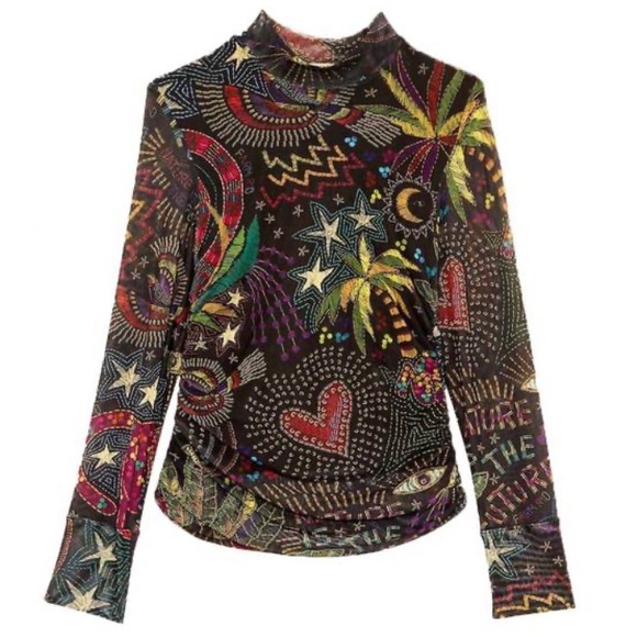 FARM Rio Multicolor Patterned Blouse - Picture 6 of 16